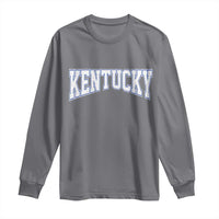Kentucky Long Sleeve Shirt Vintage Sports Design Kentuckian KY State