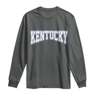 Kentucky Long Sleeve Shirt Vintage Sports Design Kentuckian KY State