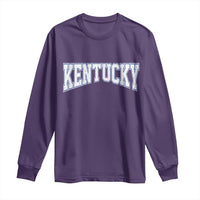 Kentucky Long Sleeve Shirt Vintage Sports Design Kentuckian KY State
