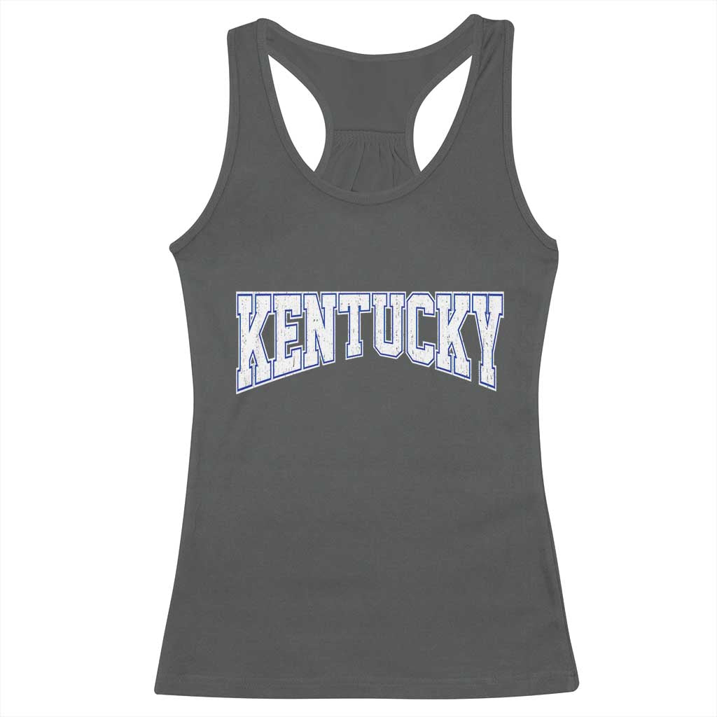 Kentucky Racerback Tank Top Vintage Sports Design Kentuckian KY State