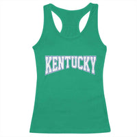 Kentucky Racerback Tank Top Vintage Sports Design Kentuckian KY State