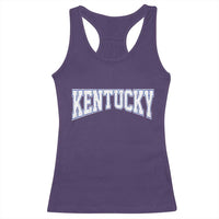 Kentucky Racerback Tank Top Vintage Sports Design Kentuckian KY State