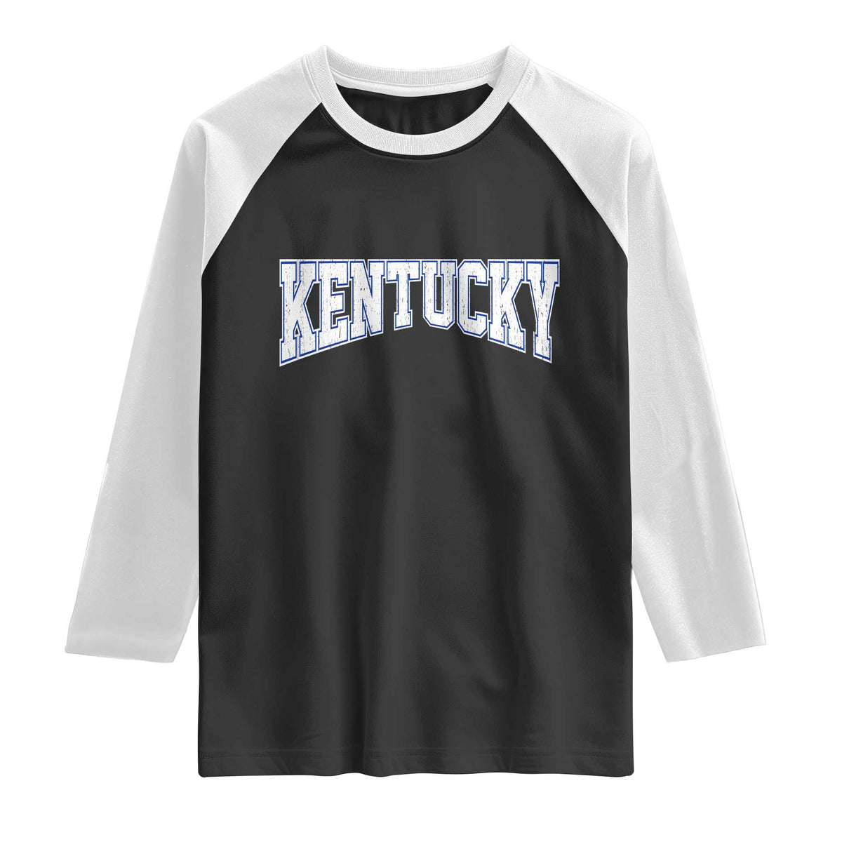 Kentucky Raglan Shirt Vintage Sports Design Kentuckian KY State