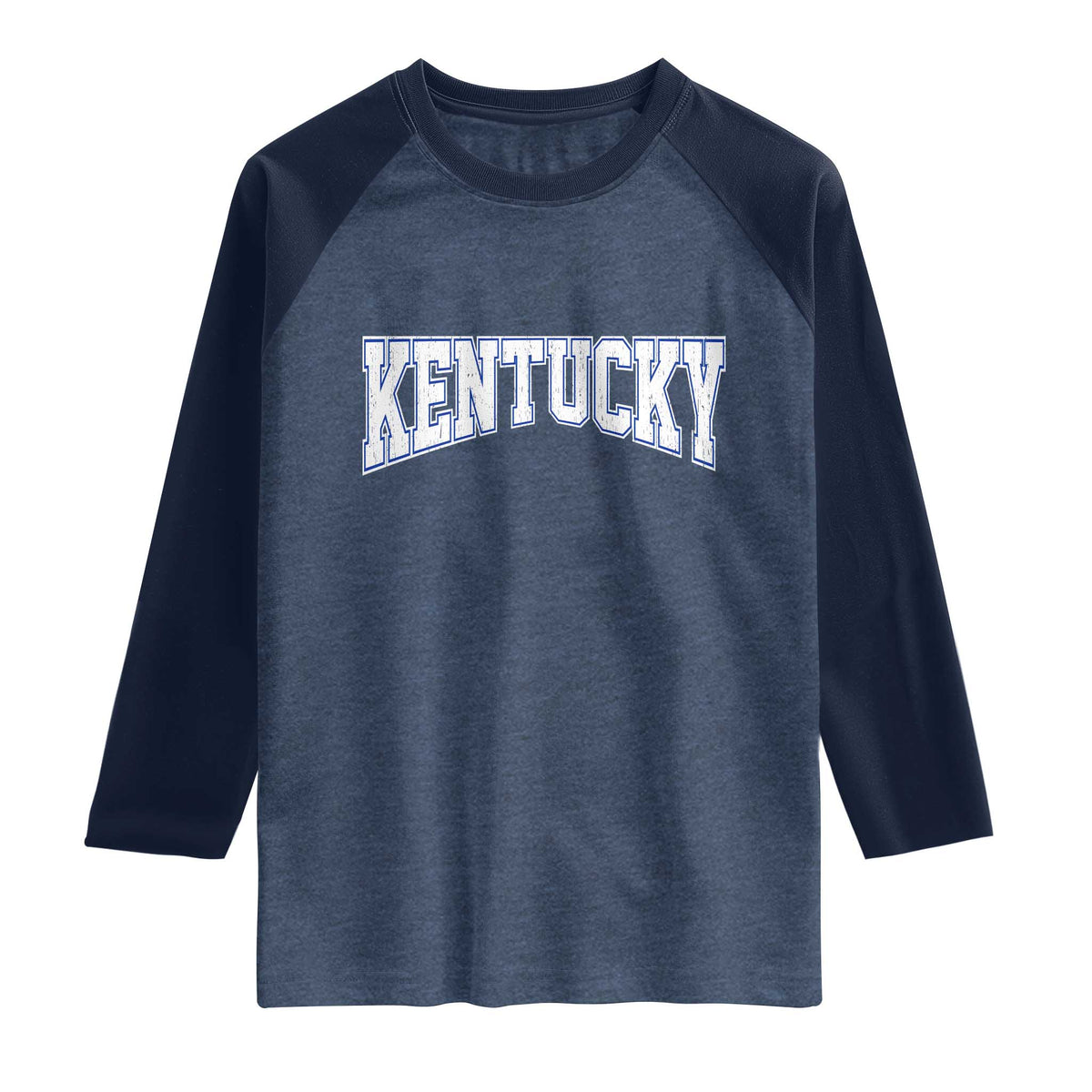 Kentucky Raglan Shirt Vintage Sports Design Kentuckian KY State