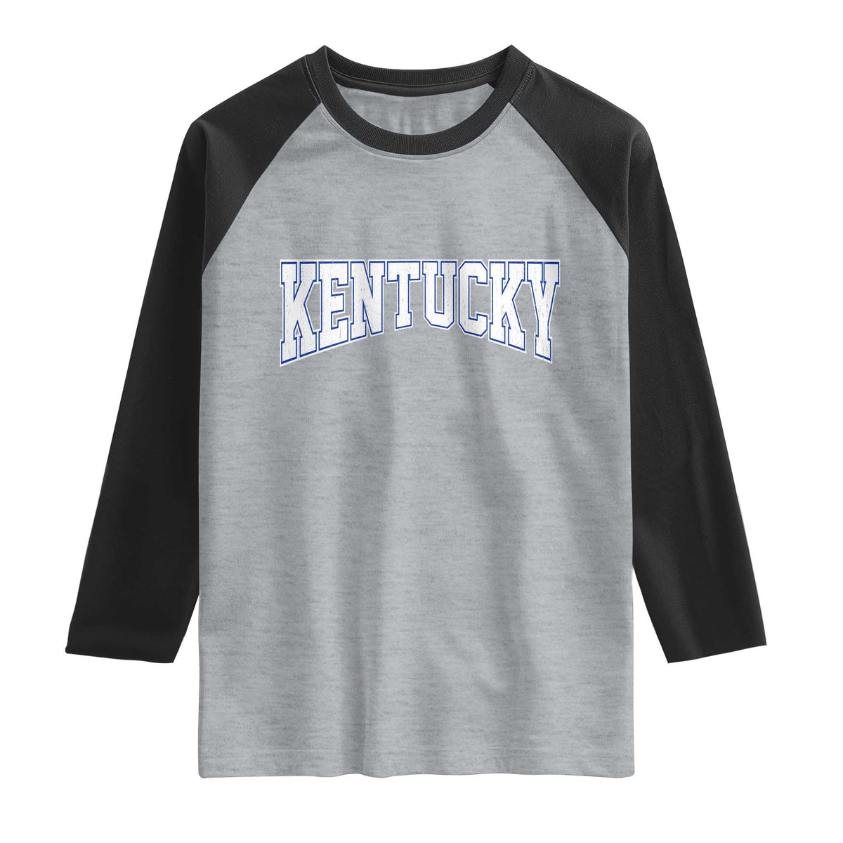 Kentucky Raglan Shirt Vintage Sports Design Kentuckian KY State