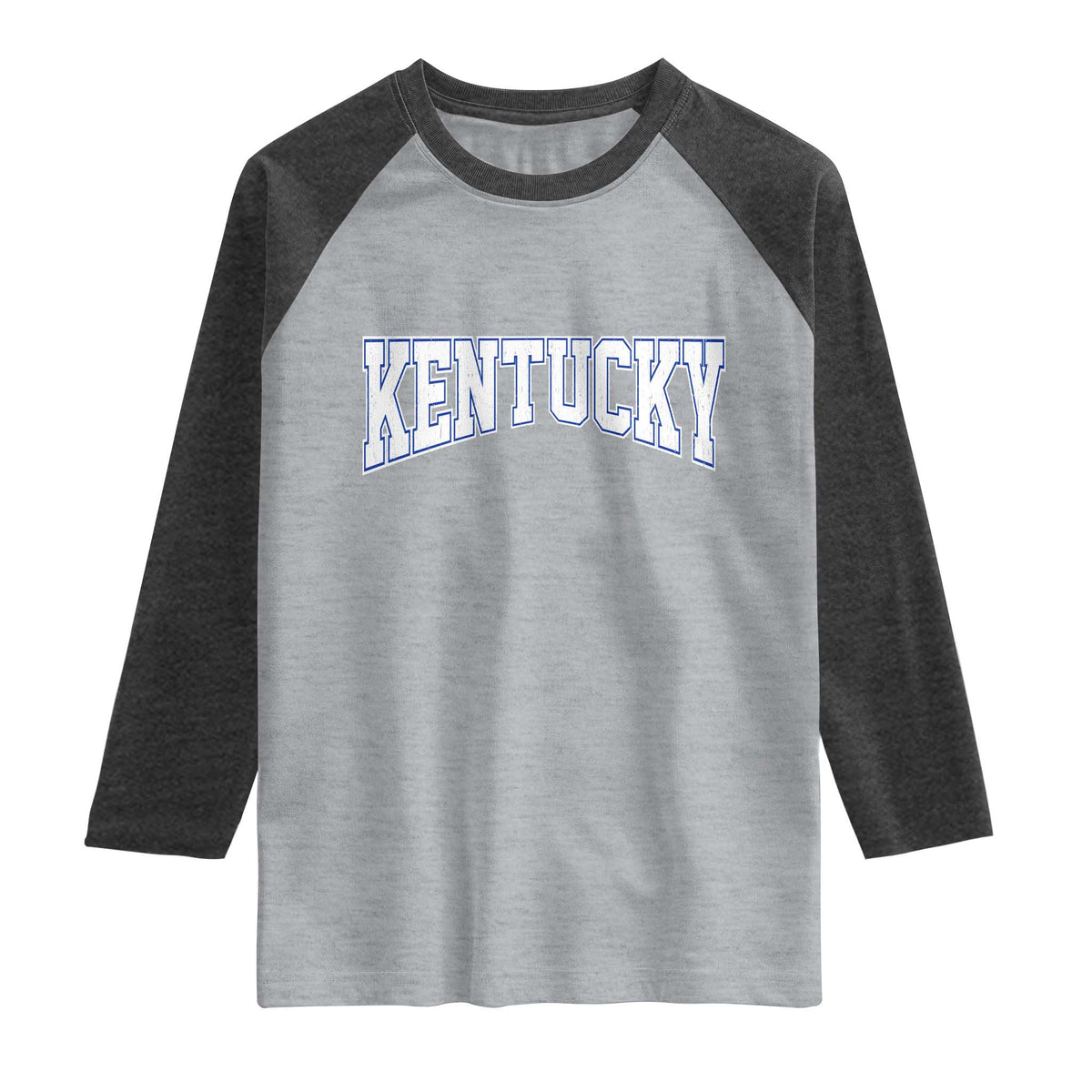 Kentucky Raglan Shirt Vintage Sports Design Kentuckian KY State