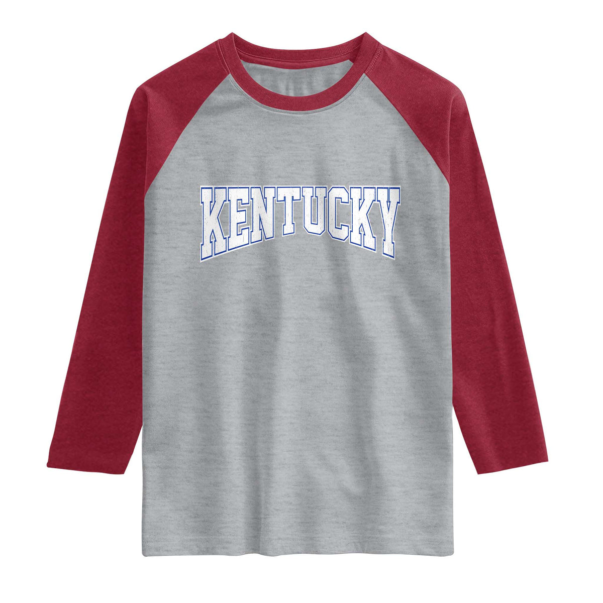 Kentucky Raglan Shirt Vintage Sports Design Kentuckian KY State
