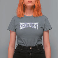 Kentucky T Shirt For Women Vintage Sports Design Kentuckian KY State