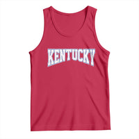 Kentucky Tank Top Vintage Sports Design Kentuckian KY State