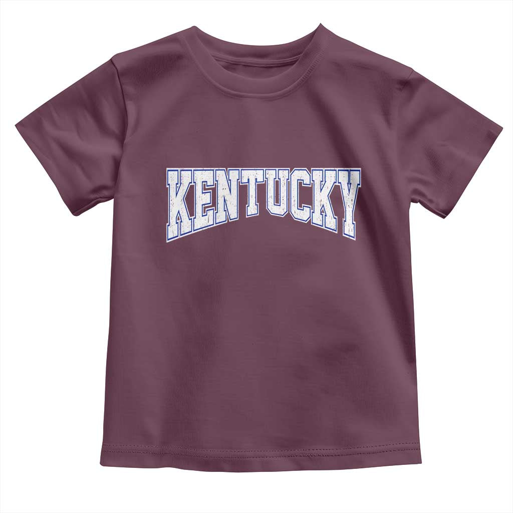 Kentucky Toddler T Shirt Vintage Sports Design Kentuckian KY State