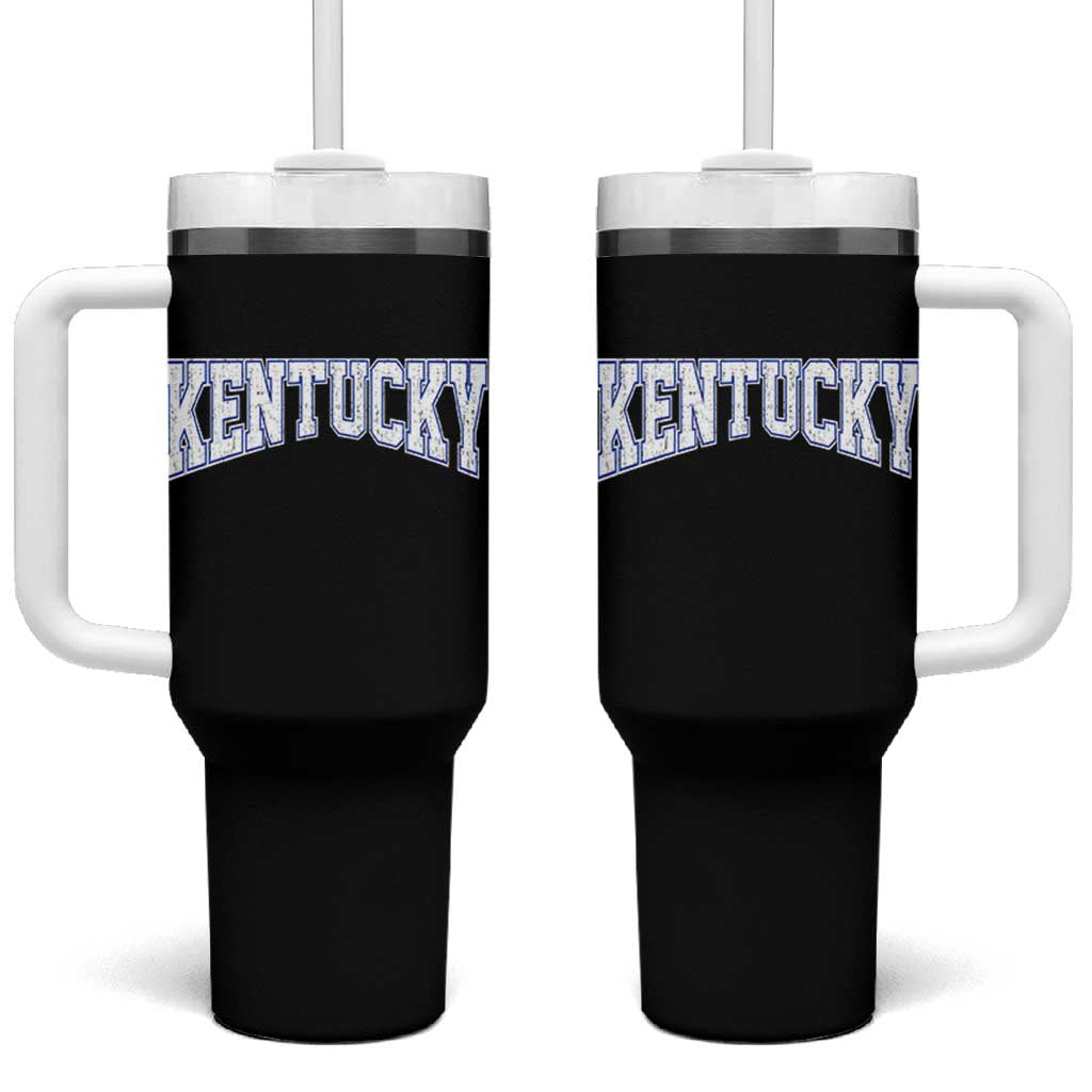 Kentucky Tumbler With Handle Vintage Sports Design Kentuckian KY State