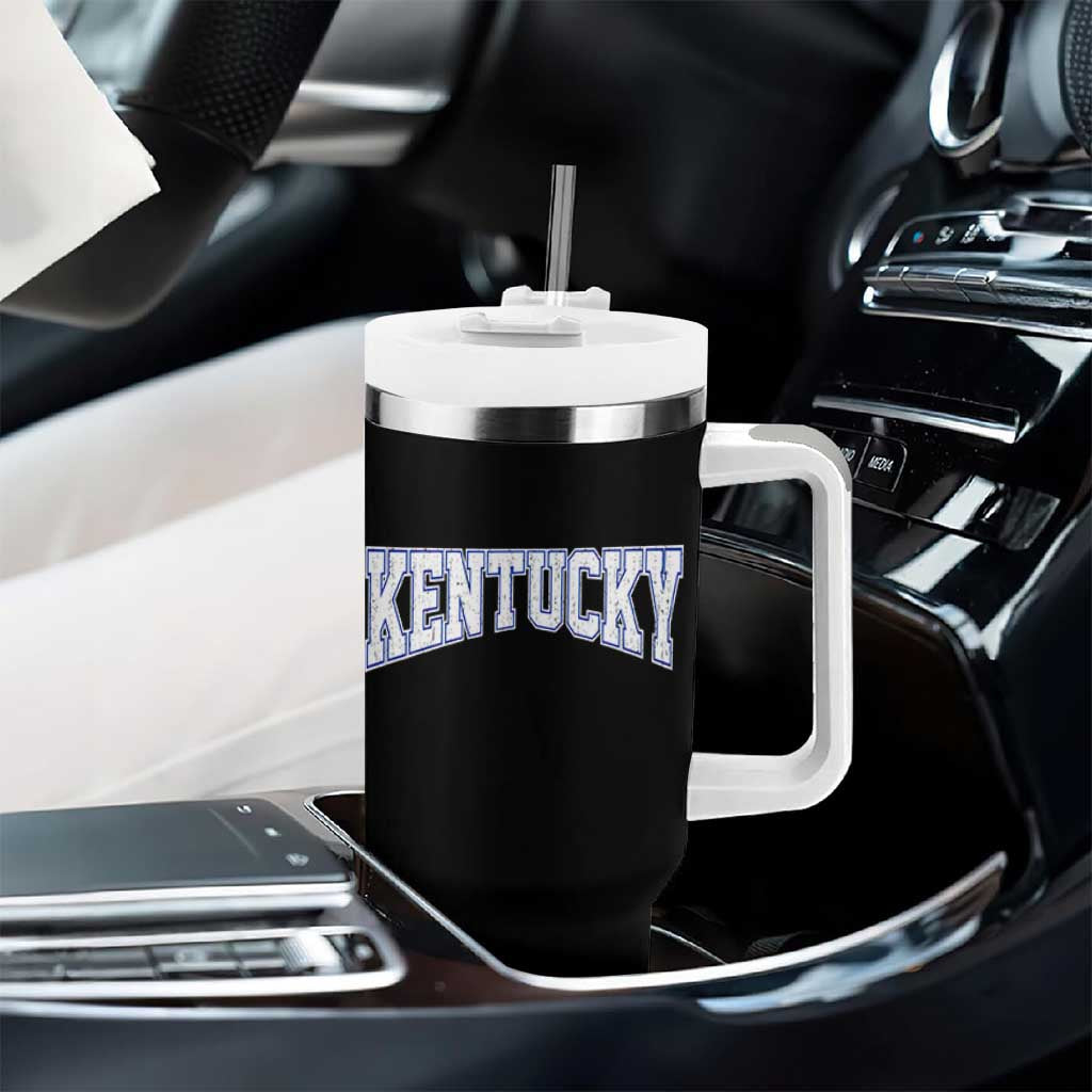 Kentucky Tumbler With Handle Vintage Sports Design Kentuckian KY State
