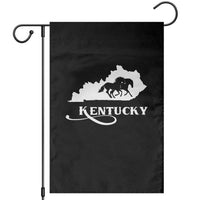 Kentucky Horse Map State Derby Day Garden Flag