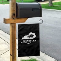 Kentucky Horse Map State Derby Day Garden Flag