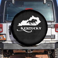 Kentucky Horse Map State Derby Day Spare Tire Cover