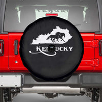 Kentucky Horse Map State Derby Day Spare Tire Cover