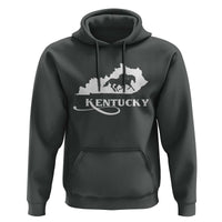 Kentucky Horse Map State Derby Day Hoodie