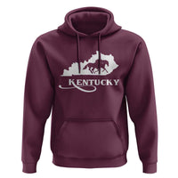 Kentucky Horse Map State Derby Day Hoodie