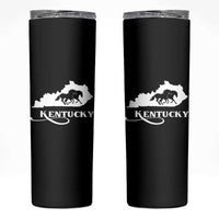 Kentucky Horse Map State Derby Day Skinny Tumbler
