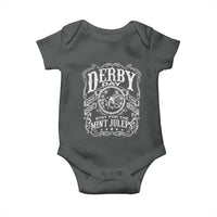 Derby Day Come For The Track Stay For The Mint Juleps Baby Onesie Horse Racing