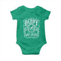 Derby Day Come For The Track Stay For The Mint Juleps Baby Onesie Horse Racing