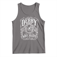 Derby Day Come For The Track Stay For The Mint Juleps Tank Top Horse Racing