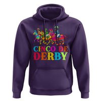 Cinco De Derby Hoodie Funny Mexican Derby Pinata Horse Race
