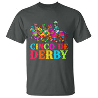 Cinco De Derby T Shirt Funny Mexican Derby Pinata Horse Race