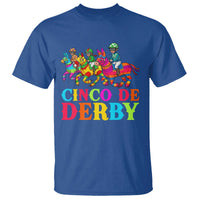 Cinco De Derby T Shirt Funny Mexican Derby Pinata Horse Race