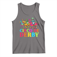 Cinco De Derby Tank Top Funny Mexican Derby Pinata Horse Race