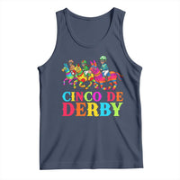 Cinco De Derby Tank Top Funny Mexican Derby Pinata Horse Race