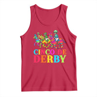 Cinco De Derby Tank Top Funny Mexican Derby Pinata Horse Race