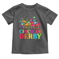 Cinco De Derby Toddler T Shirt Funny Mexican Derby Pinata Horse Race