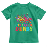 Cinco De Derby Toddler T Shirt Funny Mexican Derby Pinata Horse Race