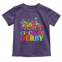 Cinco De Derby Toddler T Shirt Funny Mexican Derby Pinata Horse Race