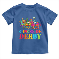 Cinco De Derby Toddler T Shirt Funny Mexican Derby Pinata Horse Race