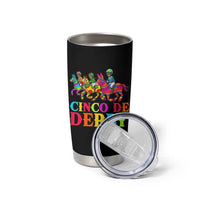 Cinco De Derby Tumbler Cup Funny Mexican Derby Pinata Horse Race
