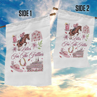 Derby Horse Racing Day Garden Flag Lilies For The Fillies Stargazer Lily Flower