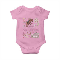 Derby Horse Racing Day Baby Onesie Lilies For The Fillies Stargazer Lily Flower