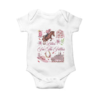 Derby Horse Racing Day Baby Onesie Lilies For The Fillies Stargazer Lily Flower