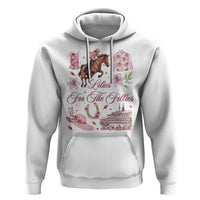 Derby Horse Racing Day Hoodie Lilies For The Fillies Stargazer Lily Flower