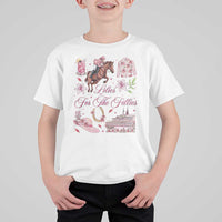 Derby Horse Racing Day T Shirt For Kid Lilies For The Fillies Stargazer Lily Flower
