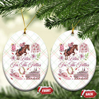 Derby Horse Racing Day Ceramic Ornament Lilies For The Fillies Stargazer Lily Flower