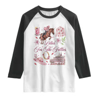 Derby Horse Racing Day Raglan Shirt Lilies For The Fillies Stargazer Lily Flower