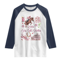 Derby Horse Racing Day Raglan Shirt Lilies For The Fillies Stargazer Lily Flower