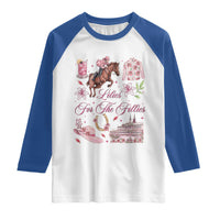 Derby Horse Racing Day Raglan Shirt Lilies For The Fillies Stargazer Lily Flower