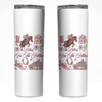 Derby Horse Racing Day Skinny Tumbler Lilies For The Fillies Stargazer Lily Flower
