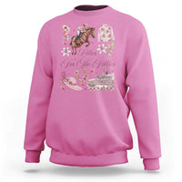 Derby Horse Racing Day Sweatshirt Lilies For The Fillies Stargazer Lily Flower