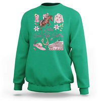 Derby Horse Racing Day Sweatshirt Lilies For The Fillies Stargazer Lily Flower