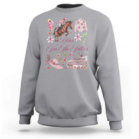 Derby Horse Racing Day Sweatshirt Lilies For The Fillies Stargazer Lily Flower